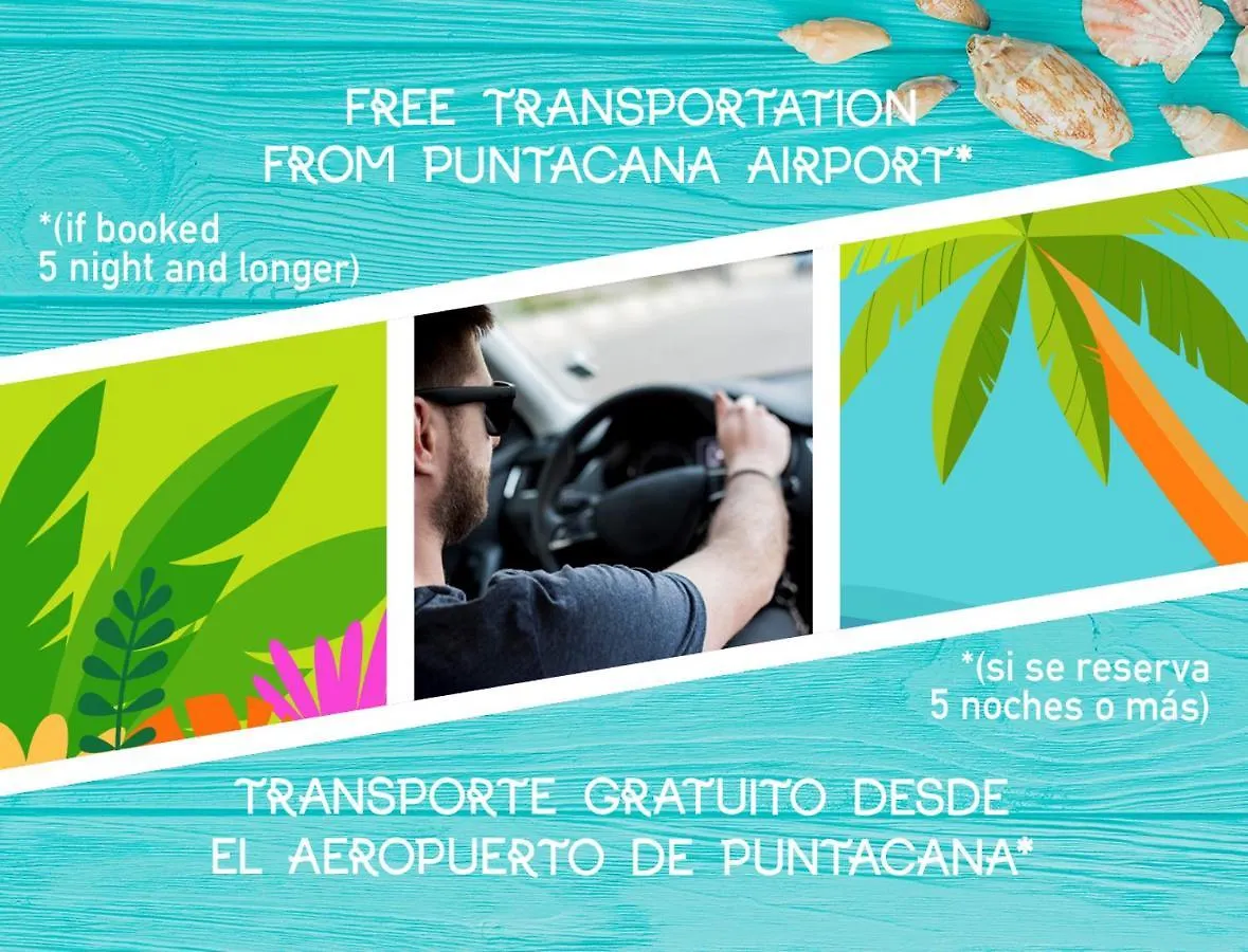 Casa Confortable 6 Huespedes En La Playa Bavaro Wifi Bbq Swimming Pool Parking Apartment Punta Cana